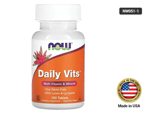 Now Daily Vits Multivitamin & Mineral 100 Tablets in Sri Lanka